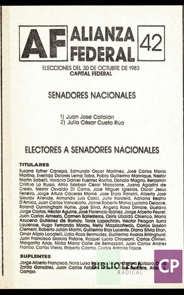 ALIANZA FEDERAL