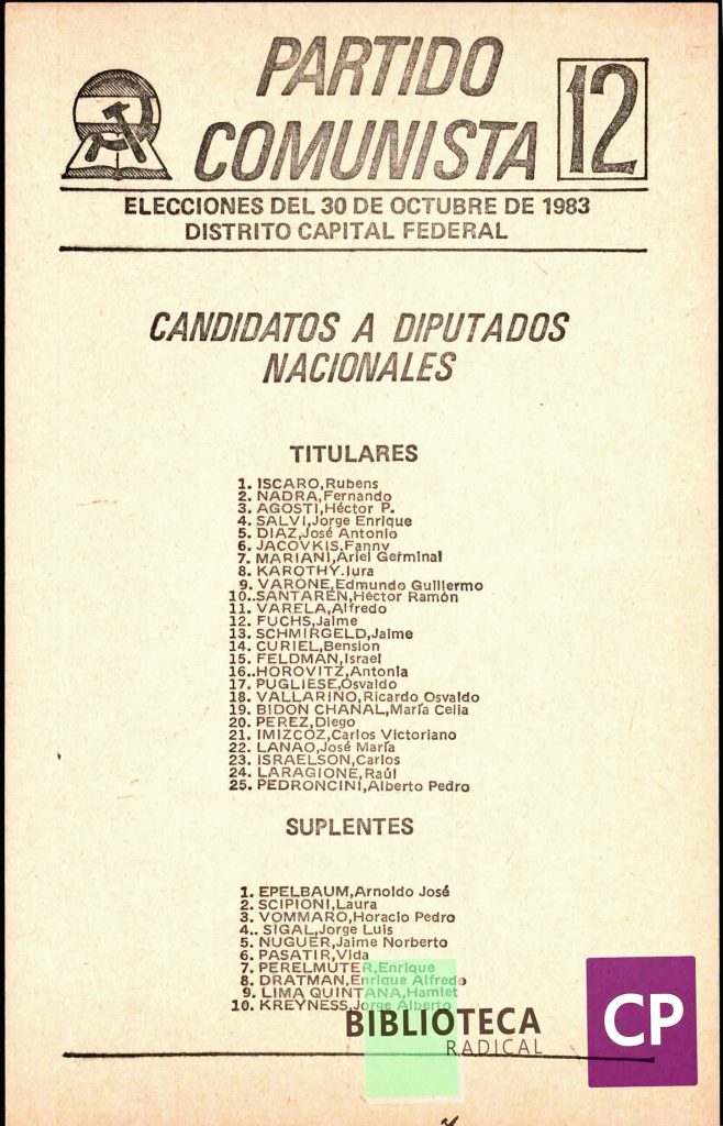 PARTIDO COMUNISTA