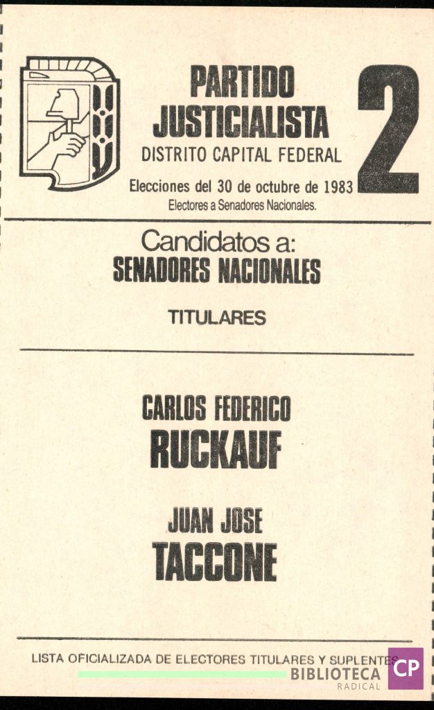 PARTIDO JUSTICIALISTA