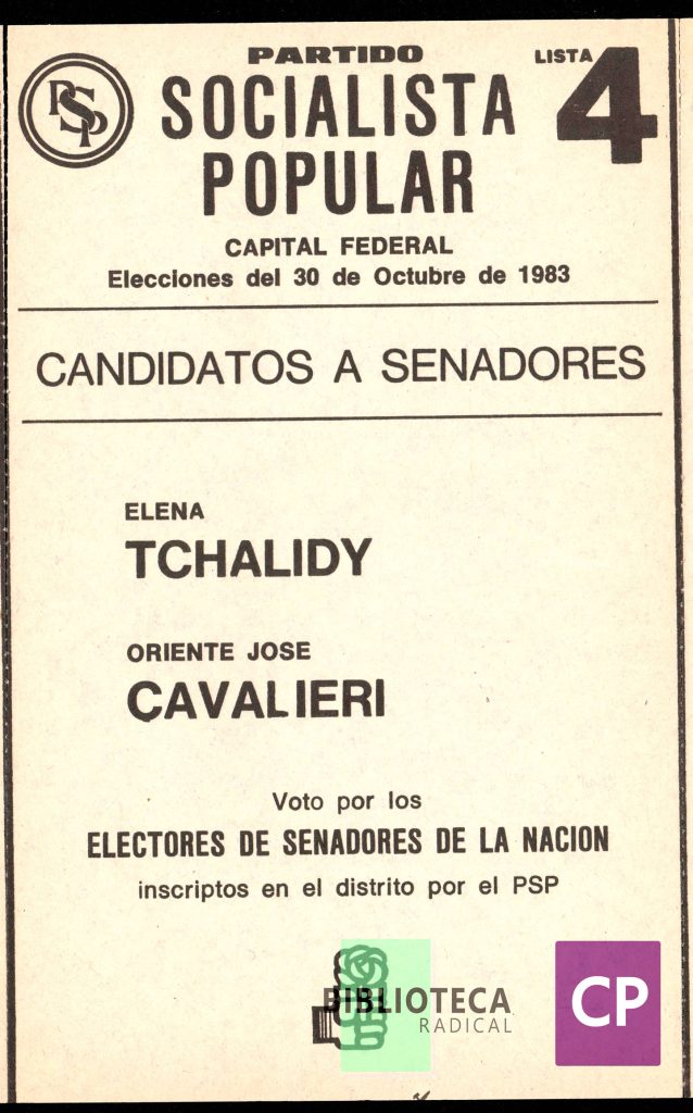 PARTIDO SOCIALISTA POPULAR