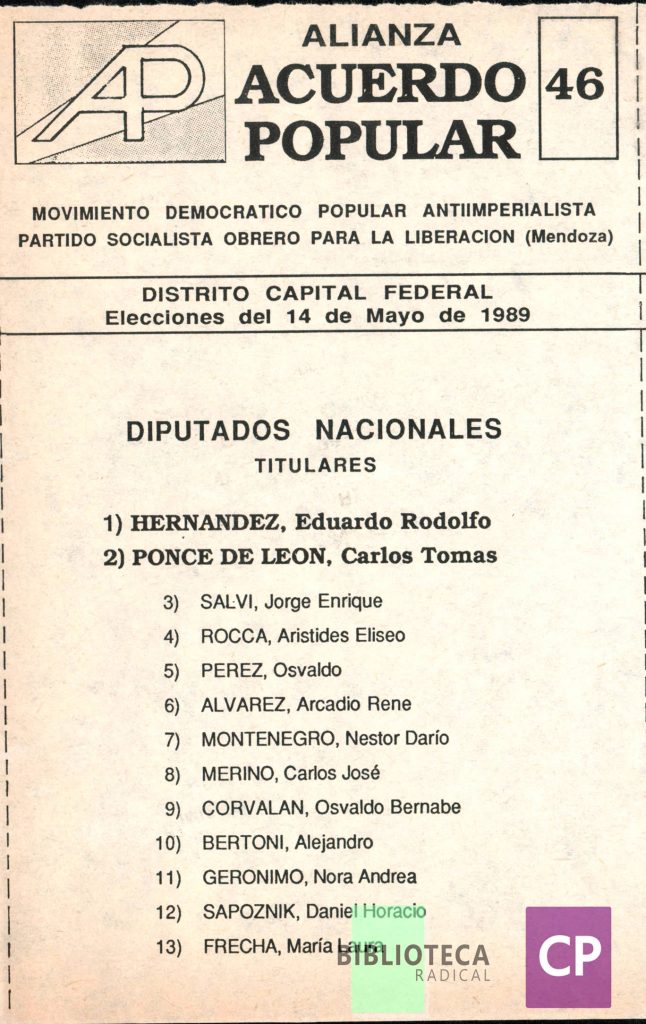 ACUERDO POPULAR