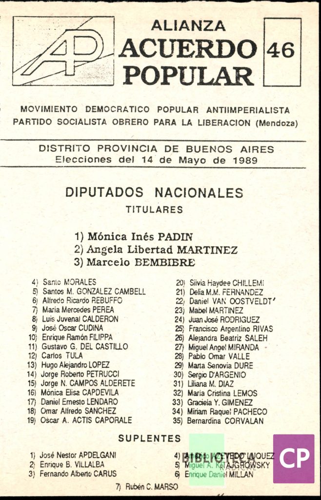ACUERDO POPULAR