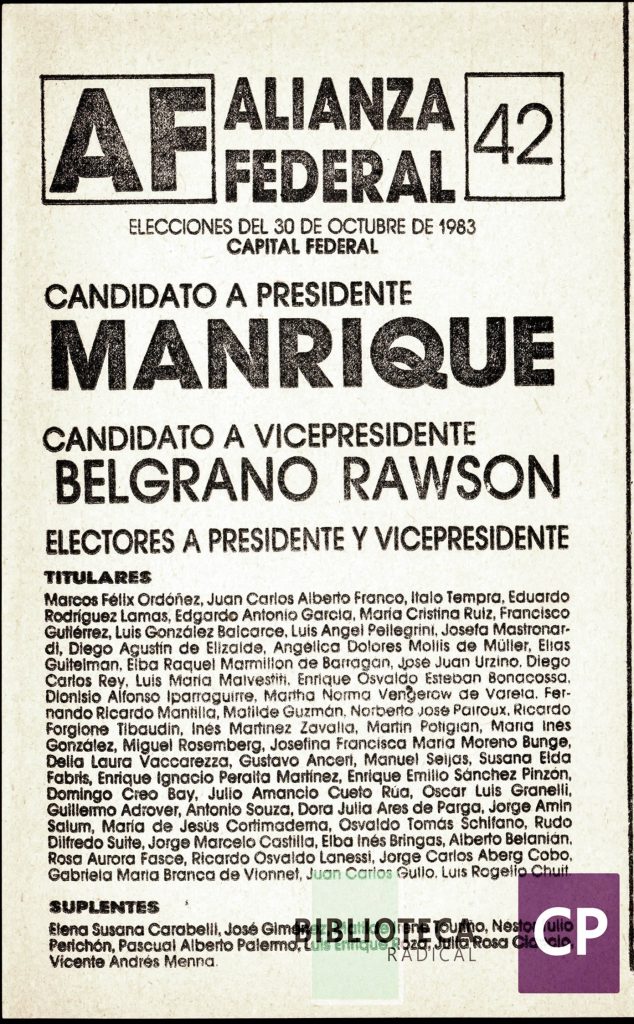 ALIANZA FEDERAL