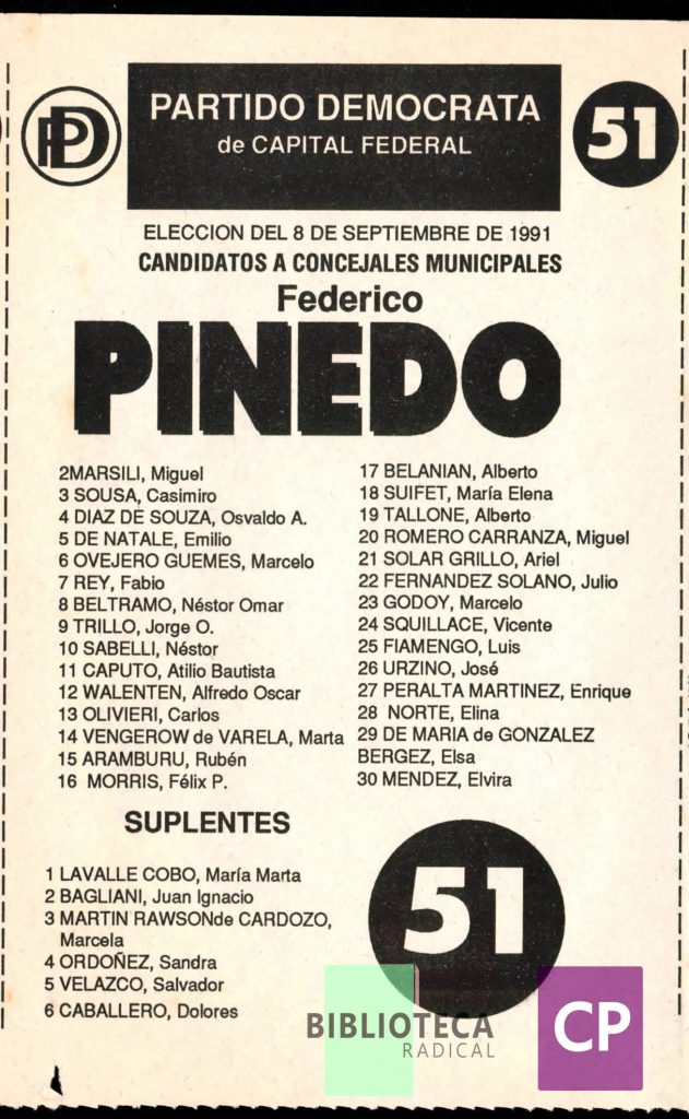 PARTIDO DEMÓCRATA