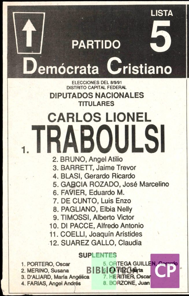 PARTIDO DEMÓCRATA CRISTIANO
