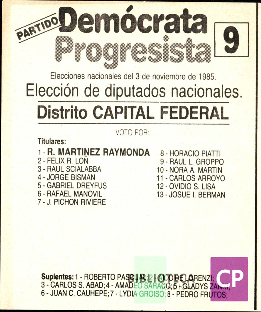 PARTIDO DEMÓCRATA PROGRESISTA