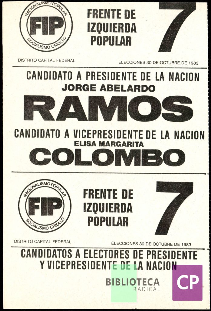 FRENTE DE IZQUIERDA POPULAR