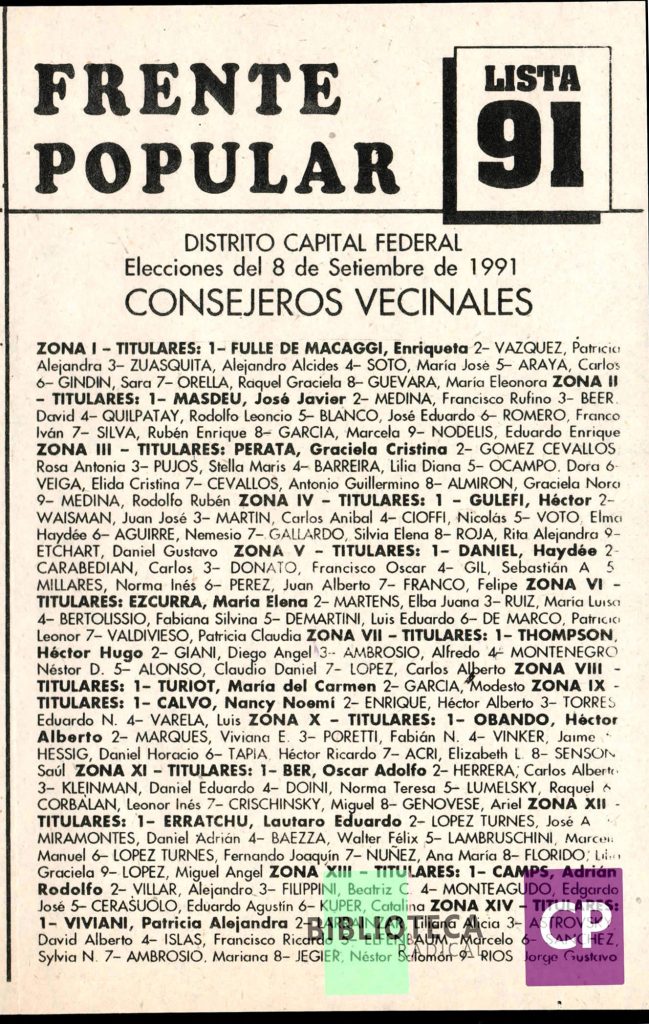 FRENTE POPULAR
