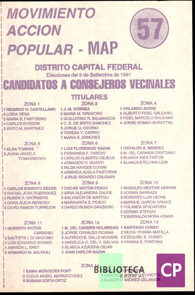 MOVIMIENTO ACCIÓN POPULAR