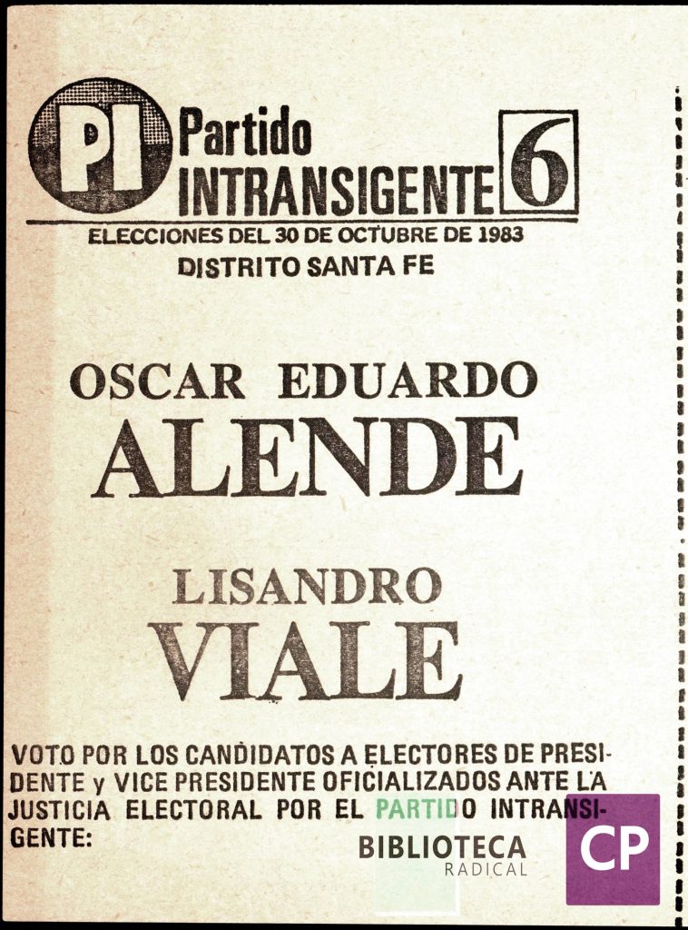 PARTIDO INTRANSIGENTE