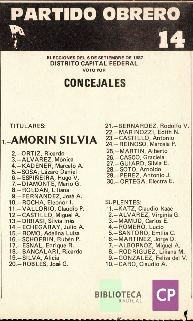 PARTIDO OBRERO