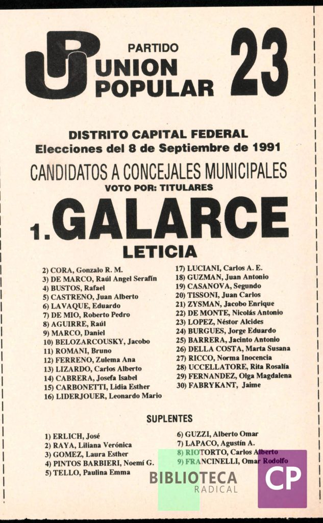 UNIÓN POPULAR