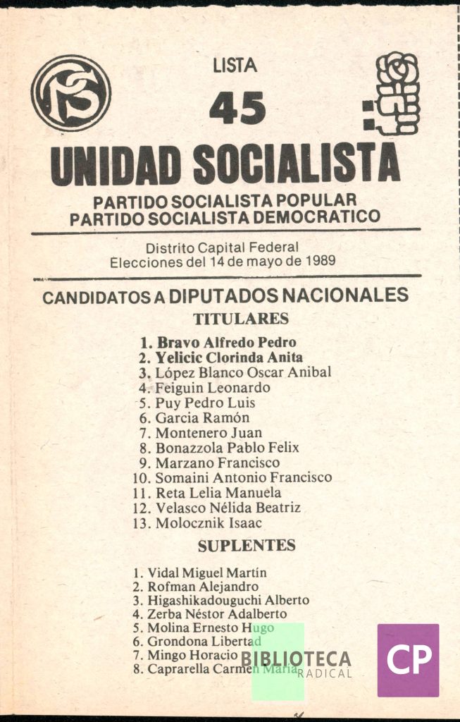 UNIDAD SOCIALISTA