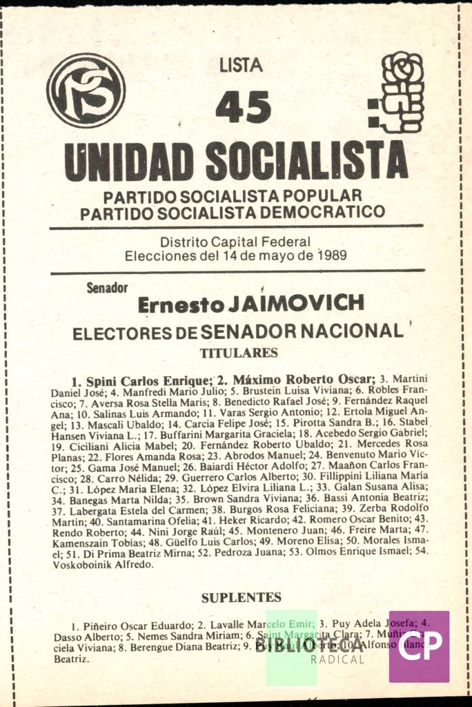 UNIDAD SOCIALISTA