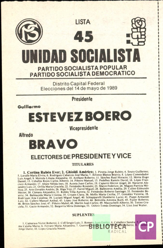 UNIDAD SOCIALISTA