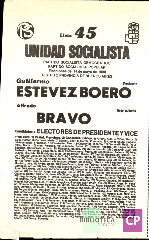 UNIDAD SOCIALISTA