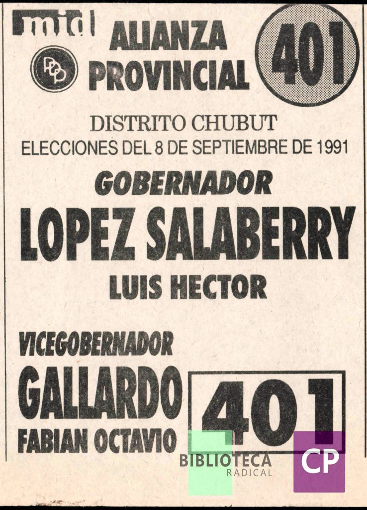 ALIANZA PROVINCIAL-401