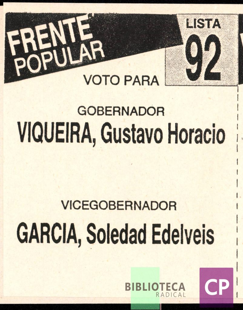 FRENTE POPULAR