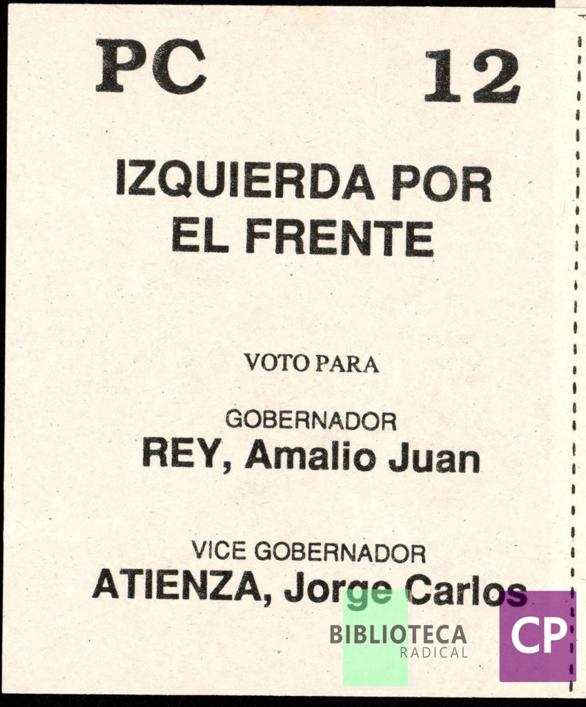 FRENTE POPULAR