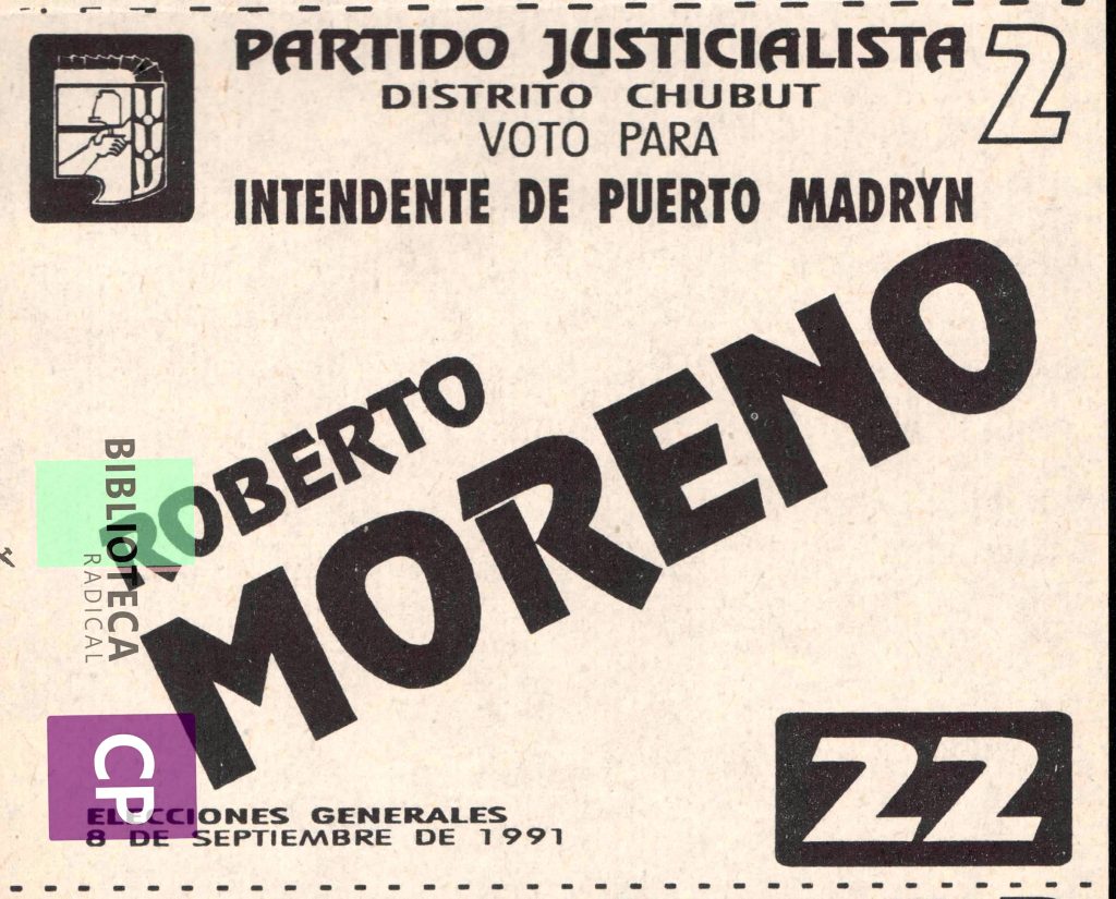 PARTIDO JUSTICIALISTA - 22