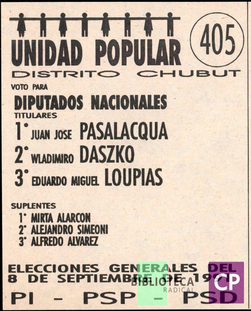 UNIDAD POPULAR - 405