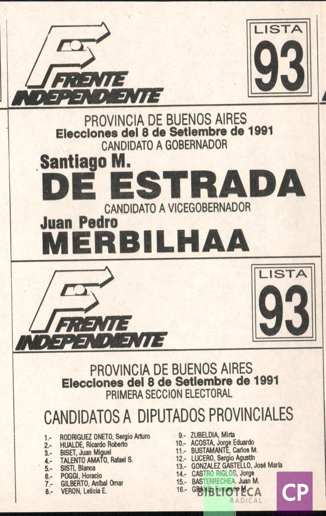 FRENTE INDEPENDIENTE