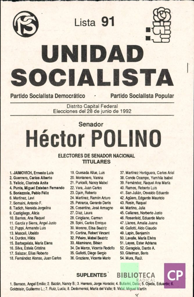 UNIDAD SOCIALISTA