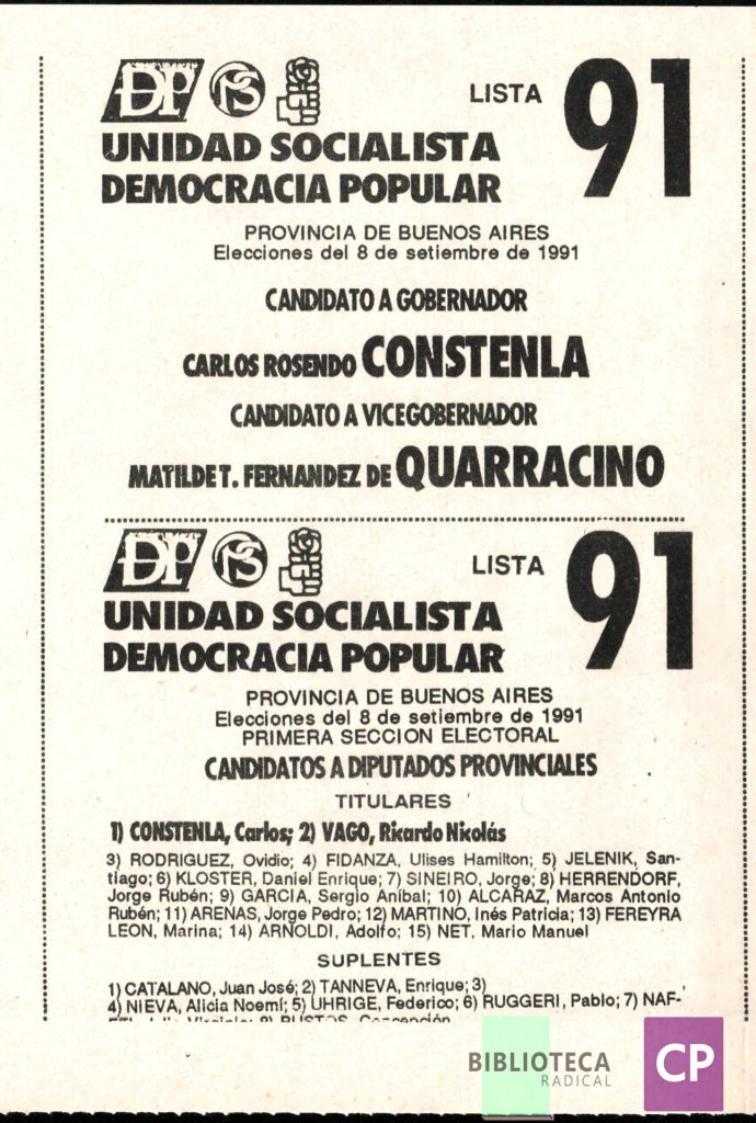 UNIDAD SOCIALISTA