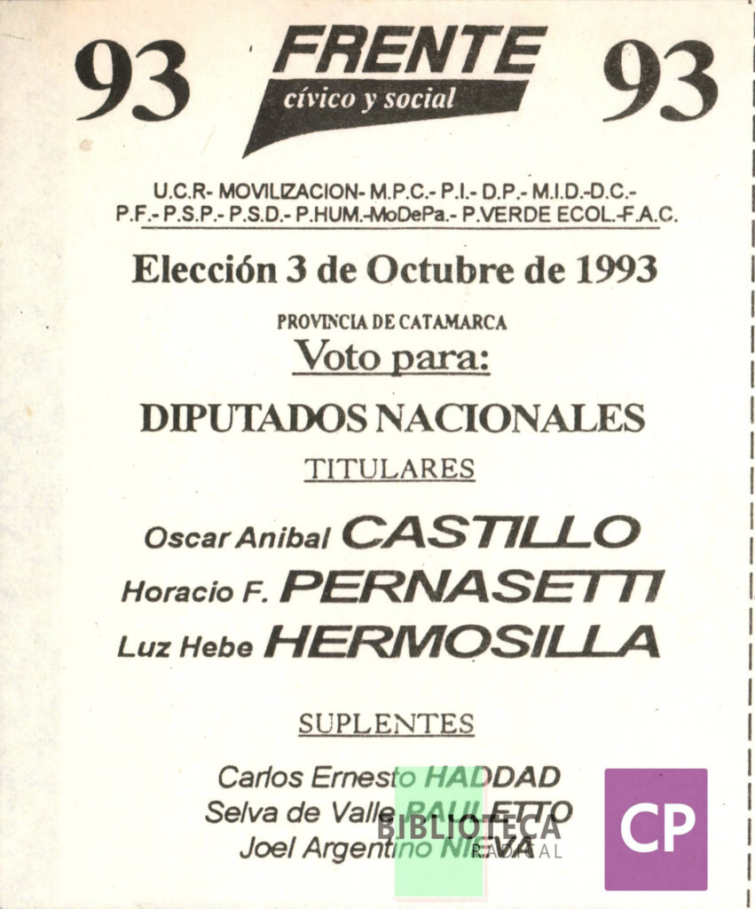 FRENTE CÍVICO Y SOCIAL