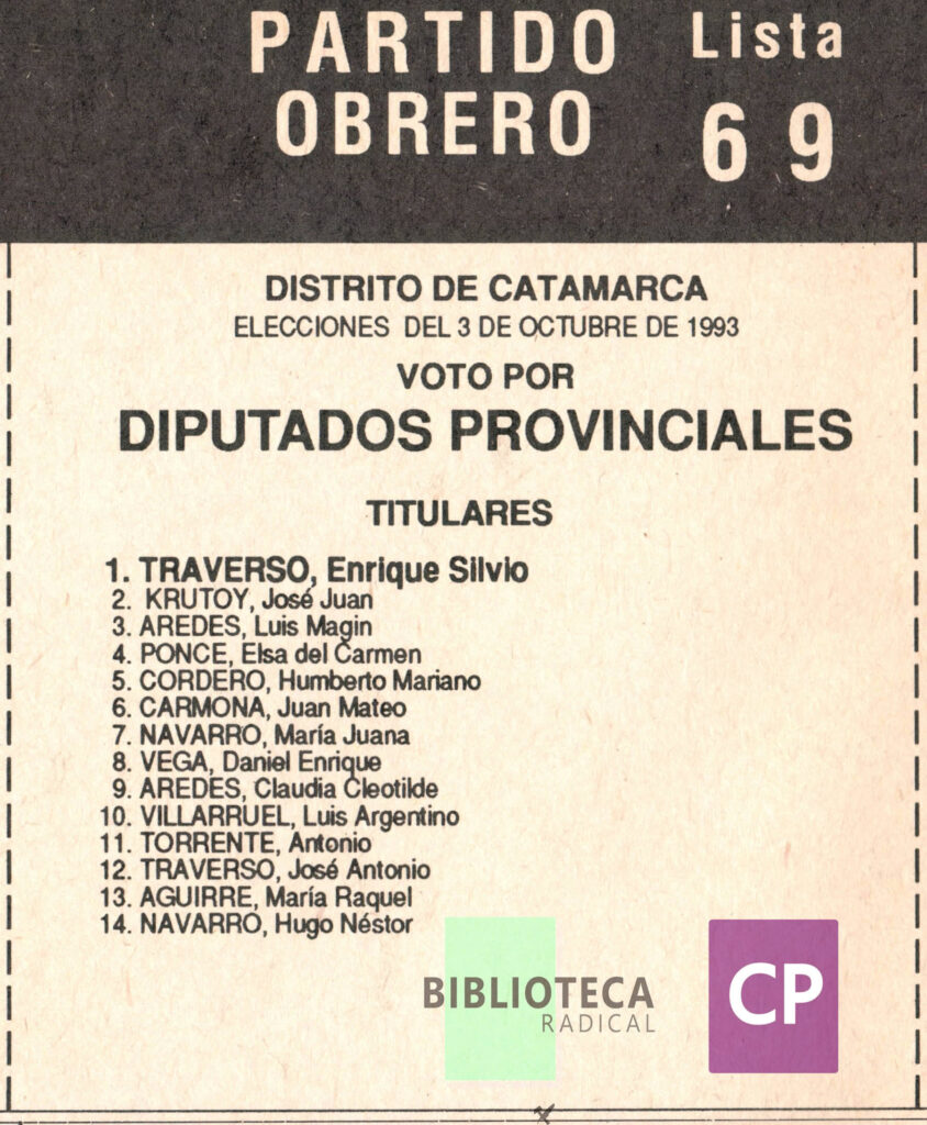 PARTIDO OBRERO