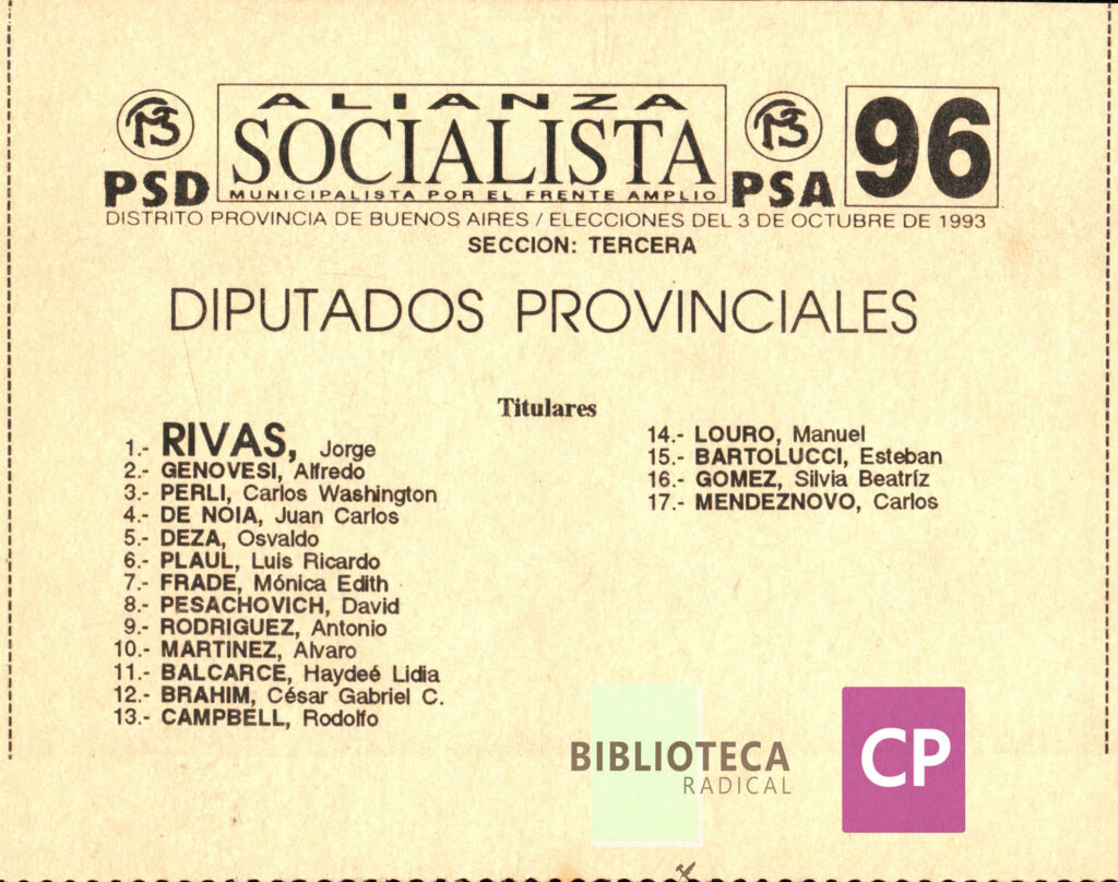 ALIANZA SOCIALISTA