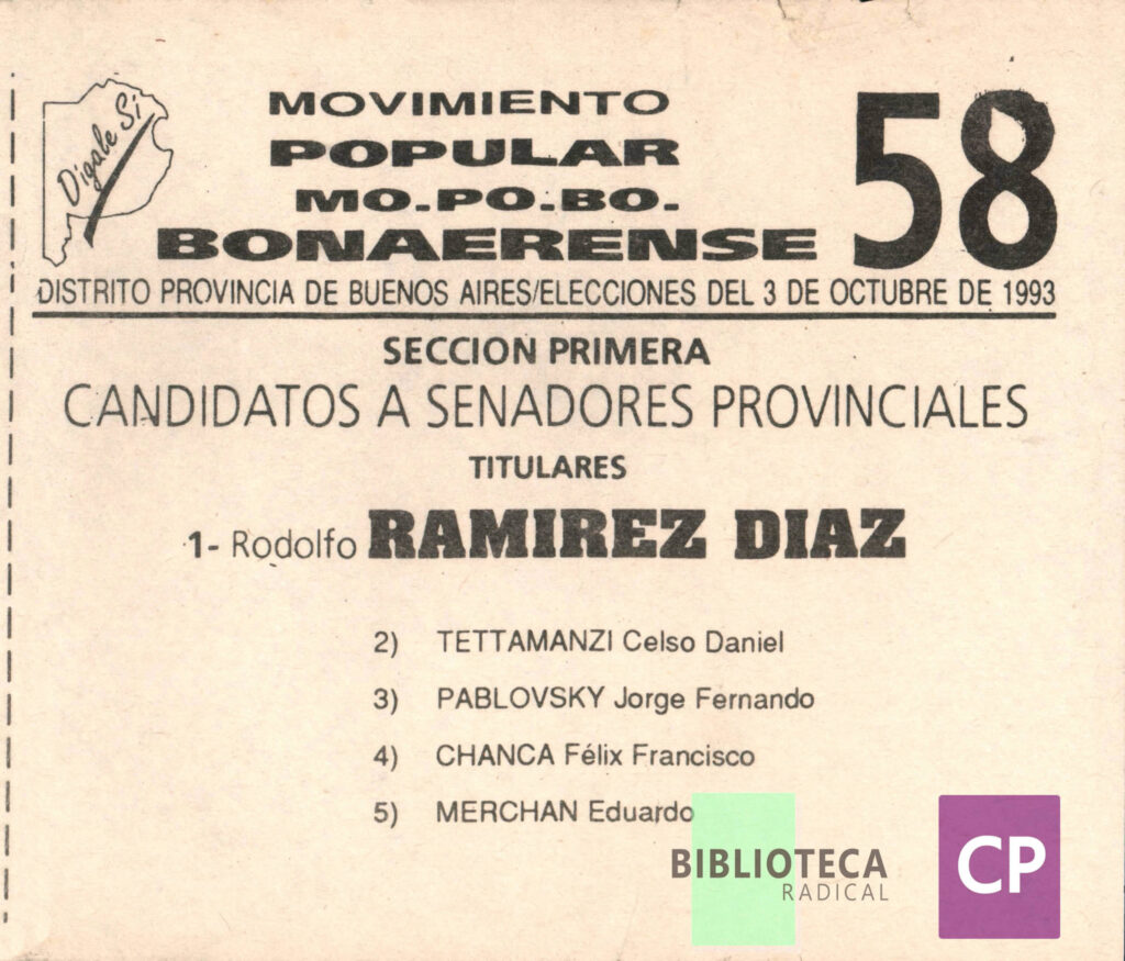 MOVIMIENTO POPULAR BONAERENSE