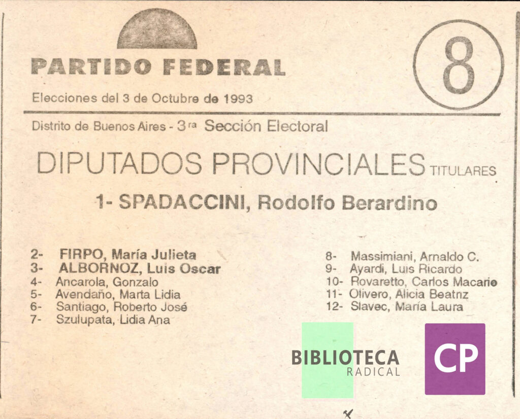 PARTIDO FEDERAL