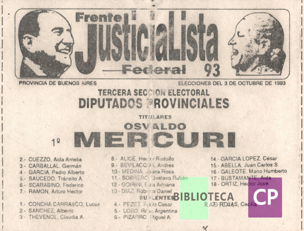 FRENTE JUSTICIALISTA