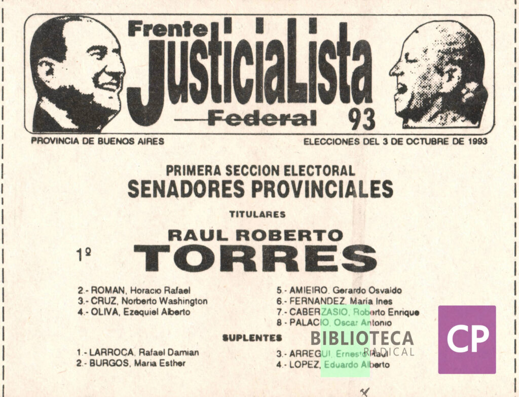 FRENTE JUSTICIALISTA