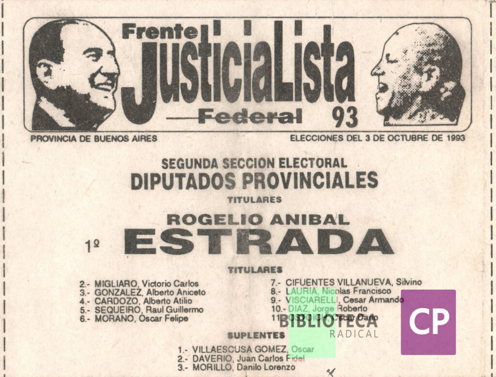 FRENTE JUSTICIALISTA