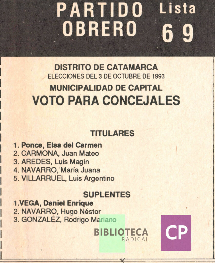 PARTIDO OBRERO