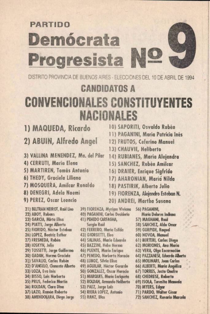 PARTIDO DEMÓCRATA PROGRESISTA