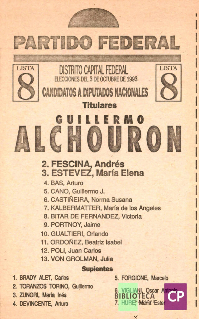 PARTIDO FEDERAL